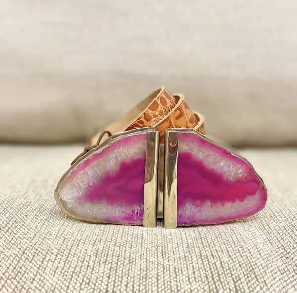 Colgantes Big Amethyst Flames